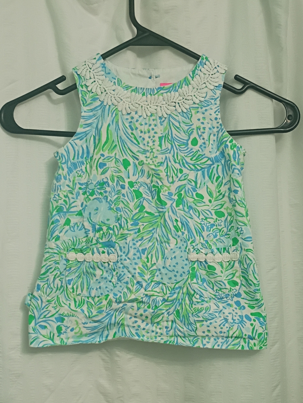 Lilly Pulitzer Baby Lilly Classic Shift Dandy Lions Top